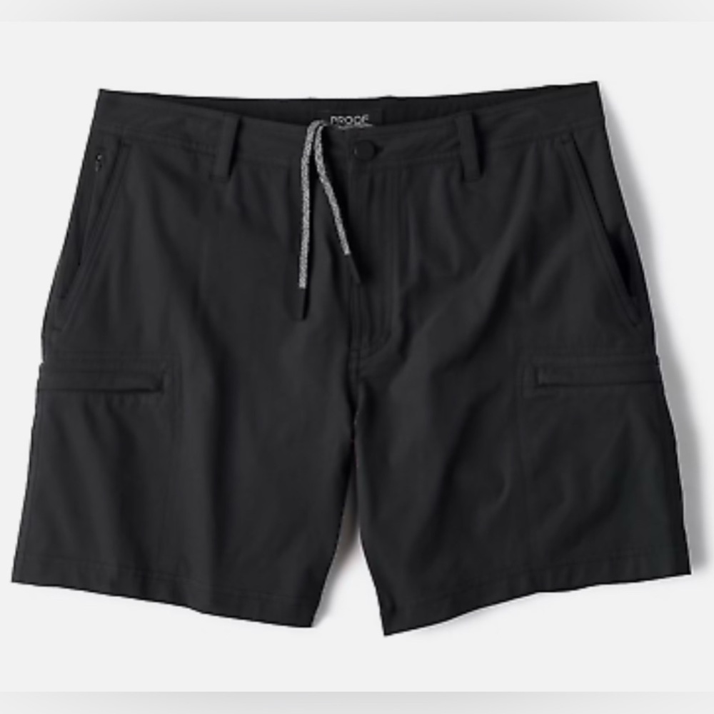 Proof Equator Cargo Hybrid Short - 7" in Black - Size 33